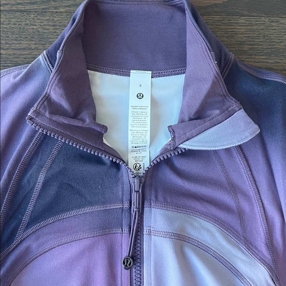 💎Rare💎 NWT lululemon Define Jacket Nulu • Aurora Haze Purple Multi • 8 - Picture 3 of 8